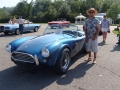 Luke with his pick-of-the-show: Shelby Cobra
